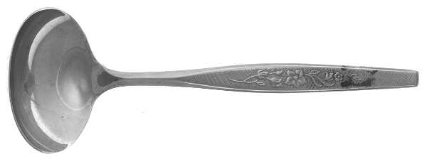 Flower Song (Stainless) Solid Gravy Ladle