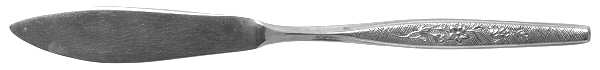 Flower Song (Stainless) Flat Handle Master Butter Knife