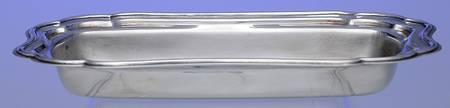 Fluted (Plated, Hollowware, Heritage) 1/4 Lb Butter W/No Lid