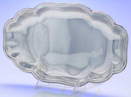 Fluted (Plated, Hollowware, Heritage) Silverplate Bread Tray