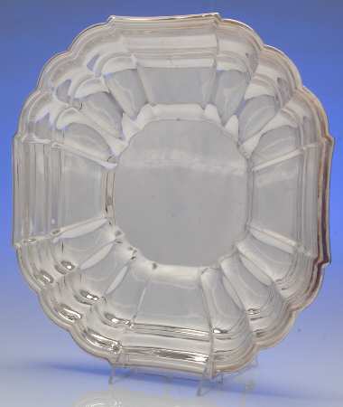 Fluted (Plated, Hollowware, Heritage) 13" Square Tray