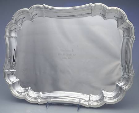 Fluted (Plated, Hollowware, Heritage) 16" Rectangular Tray