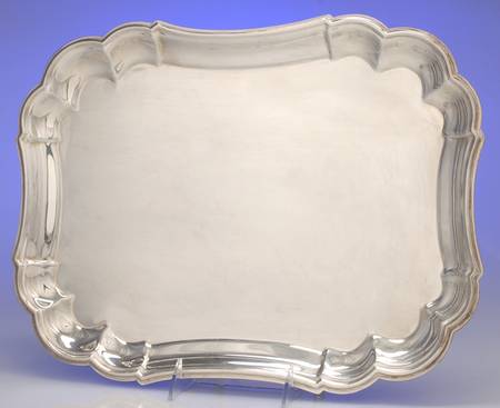 Fluted (Plated, Hollowware, Heritage) 16" Rectangular Tray