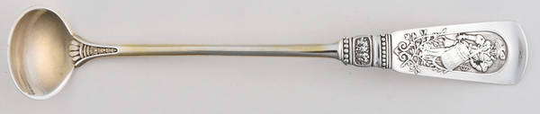 Fontainebleau (Sterling, 1880, No Monograms) Mustard Spoon