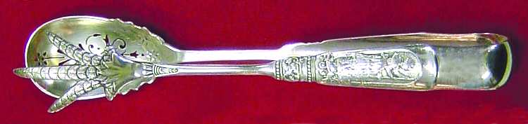 Fontainebleau (Sterling, 1880, No Monograms) Large Ice Serving Tongs