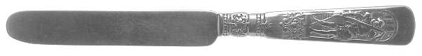 Fontainebleau (Sterling, 1880, No Monograms) Solid Tea/Child Knife