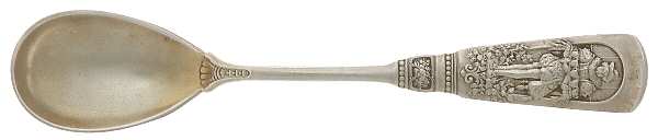 Fontainebleau (Sterling, 1880, No Monograms) Egg Spoon