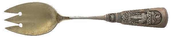 Fontainebleau (Sterling, 1880, No Monograms) Small Ice Cream Fork
