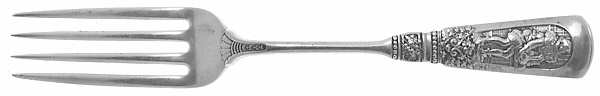 Fontainebleau (Sterling, 1880, No Monograms) Fork