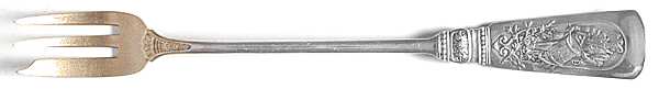 Fontainebleau (Sterling, 1880, No Monograms) Cocktail/Seafood Fork