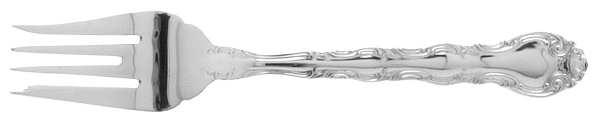 French Classic (Silverplate, 1980) Monogram Individual Salad Fork