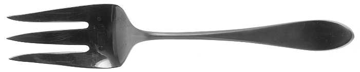 Georgetown-Old (Stainless) Medium Solid Cold Meat Serving Fork
