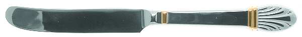 Golden Adria (Stainless, Gold Accent) New French Hollow Knife