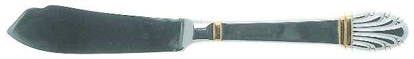 Golden Adria (Stainless, Gold Accent) Hollow Handle Master Butter Knife