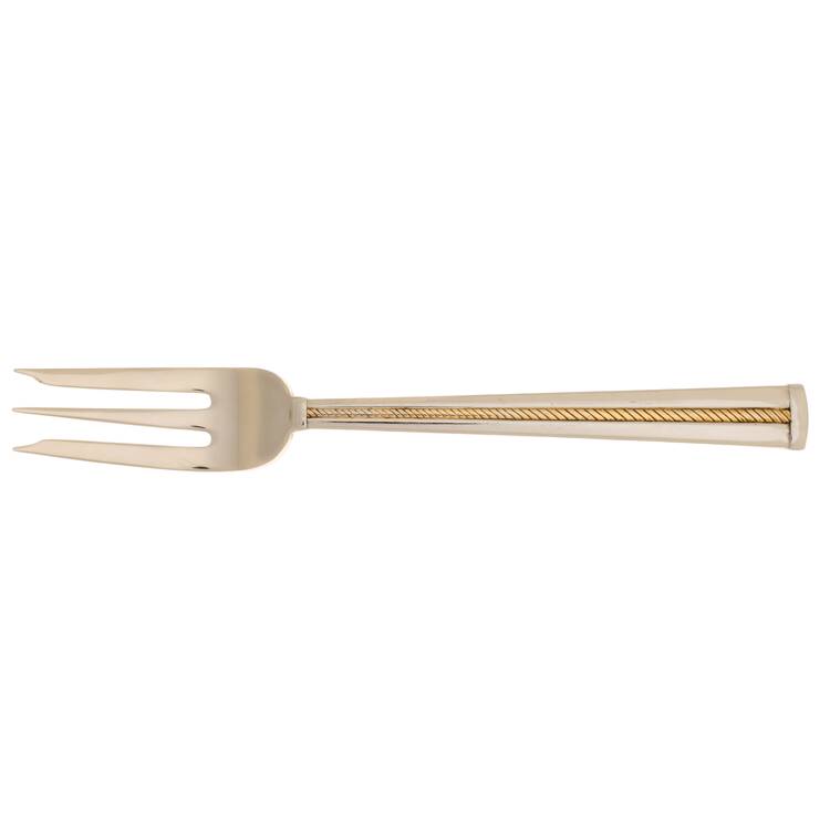 Golden Brocade (Stainless, Gold Accent) Individual Salad Fork