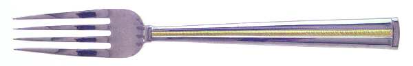 Golden Brocade (Stainless, Gold Accent) Fork