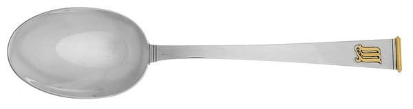 Gold Cipher (Sterling, 1952) Tablespoon (Serving Spoon)