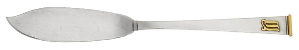 Gold Cipher (Sterling, 1952) Flat Handle Master Butter Knife
