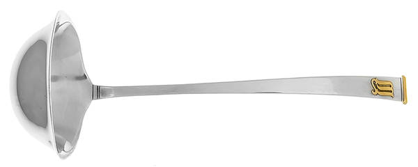 Gold Cipher (Sterling, 1952) Solid Gravy Ladle
