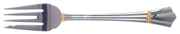 Golden Danube (Stainless) Individual Salad Fork