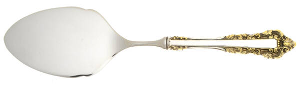 Golden Medici (Sterling, 1971) Pastry Server with Stainless Blade