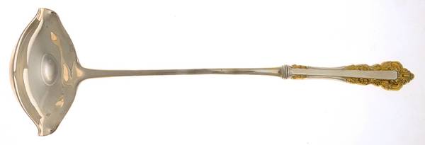 Golden Medici (Sterling, 1971) Hollow Handle Punch Ladle with Solid Bowl