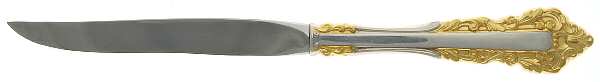 Golden Medici (Sterling, 1971) Individual Steak Knife Hollow Handle by Gorham Silver