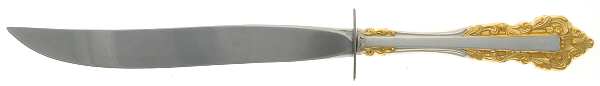 Golden Medici (Sterling, 1971) Small Steak Carving Knife with Stainless Blade