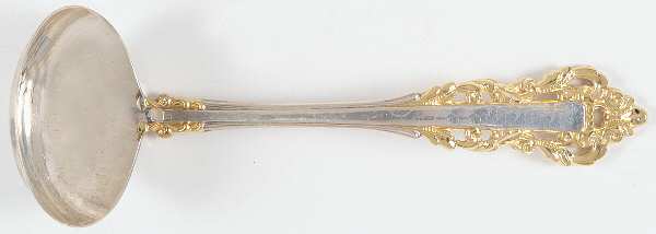 Golden Medici (Sterling, 1971) Solid Gravy Ladle by Gorham Silver