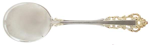 Golden Medici (Sterling, 1971) Round Bowl Soup Spoon (Cream Soup)
