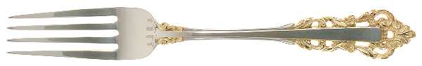 Golden Medici (Sterling, 1971) Fork
