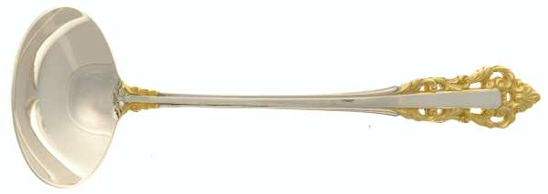 Golden Medici (Sterling, 1971) Solid Piece Cream Ladle