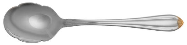 Golden Melon Bud (Stainless-Gold) Sugar Spoon