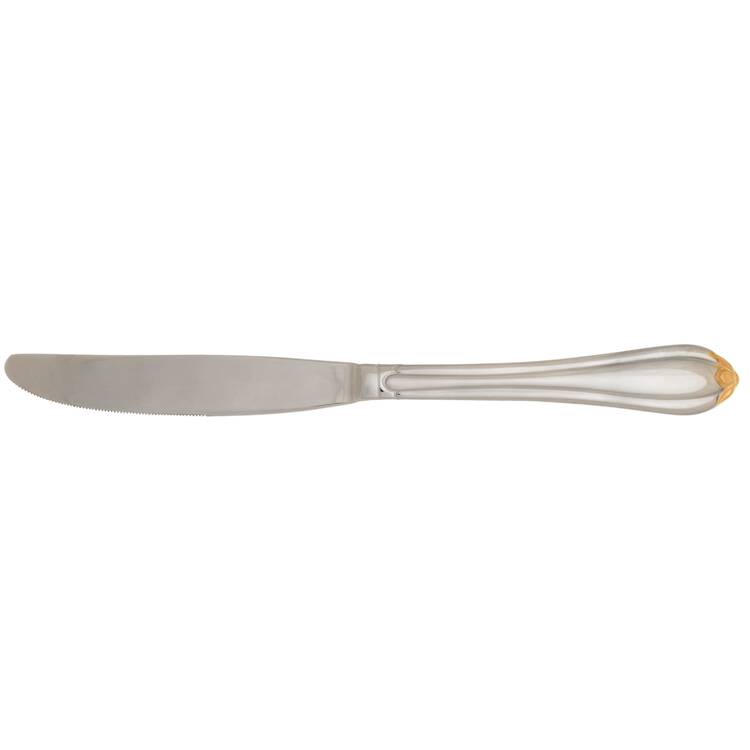 Golden Melon Bud (Stainless-Gold) Modern Solid Knife