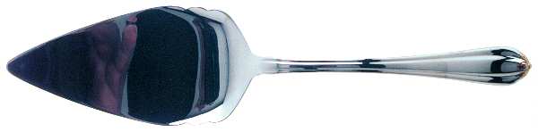 Golden Melon Bud (Stainless-Gold) All Stainless Pie Server