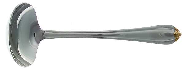 Golden Melon Bud (Stainless-Gold) Solid Gravy Ladle