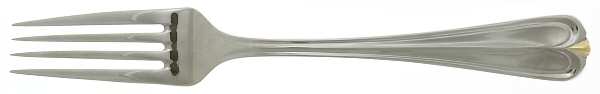 Golden Overture (Stainless, Gold Accent) Fork