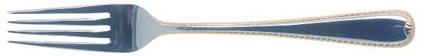 Golden Ribbon Edge (Stainless, Gold Accent) Fork