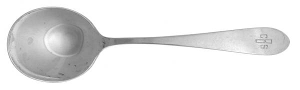 Gorham-Plain (Sterling, 1933) Round Bowl Soup Spoon (Cream Soup)