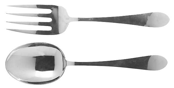 Gorham-Plain (Sterling, 1933) Solid Serving Set