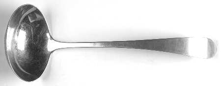 Gorham-Plain (Sterling, 1933) Solid Gravy Ladle