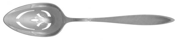 Gossamer (Sterling, 1965, No Monograms) Pierced Tablespoon (Serving Spoon)
