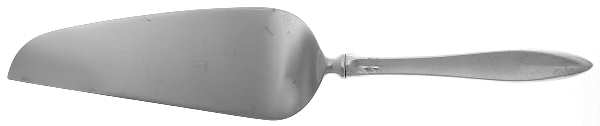 Gossamer (Sterling, 1965, No Monograms) Pie & Cake Server with Stainless Blade