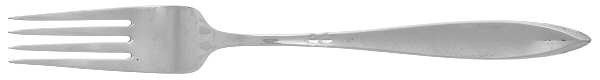 Gossamer (Sterling, 1965, No Monograms) Fork