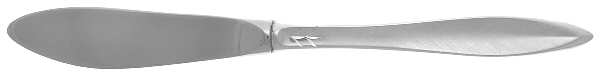 Gossamer (Sterling, 1965, No Monograms) Hollow Handle Master Butter Knife