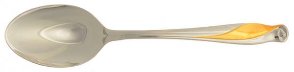 Golden Spring Bud (Stainless-Gold) Tablespoon (Serving Spoon)