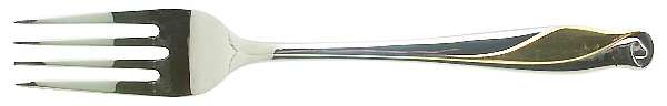 Golden Spring Bud (Stainless-Gold) Individual Salad Fork
