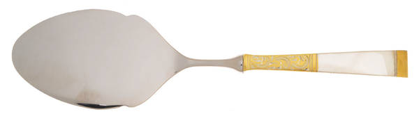 Golden Scroll (Sterling, 1977) Pastry Server with Stainless Blade