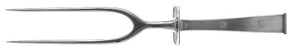 Golden Snowflake (Sterling, 1952) Large Joint/Roast Holder Fork
