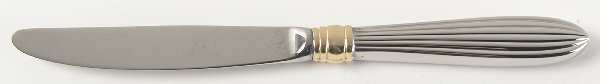 Golden Squire (Stainless, Gold Accent) Modern Hollow Knife